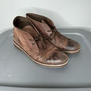 Clarks Brown Chukka Boots